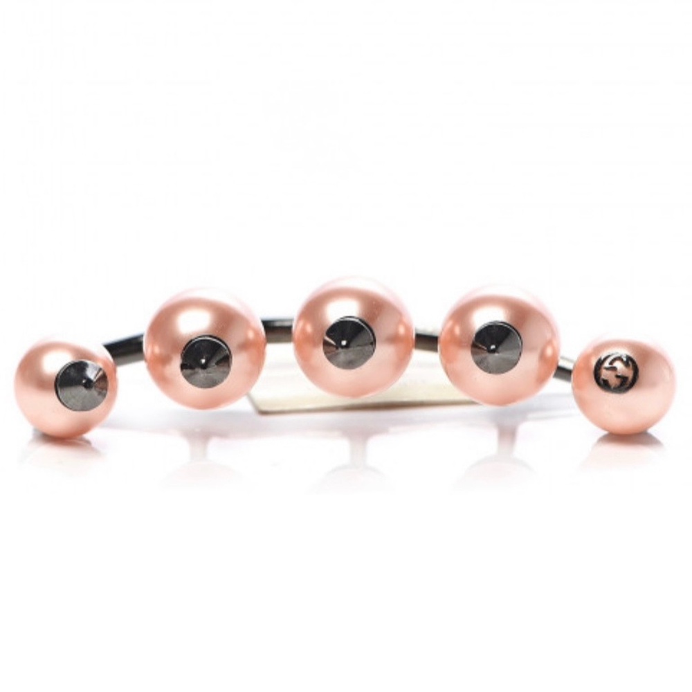 GUCCI RARE Pearl Multi-Finger Cocktail Ring - Picture 10 of 11